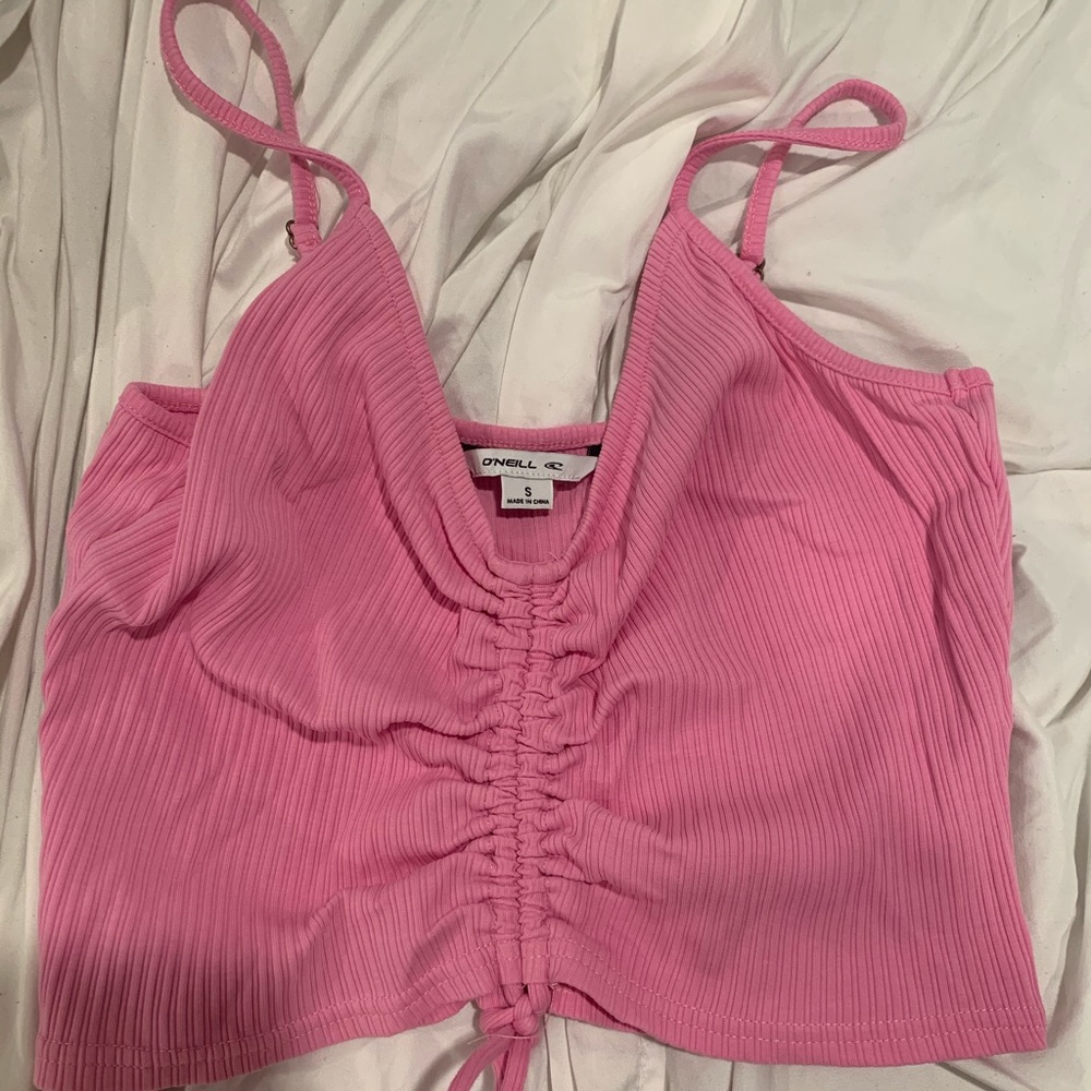 O’Neill cropped pink top ONLY WORE ONCE